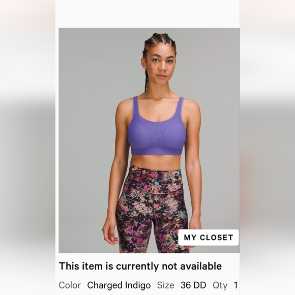 Lululemon Run Times Bra Lot - Picture 4 of 7